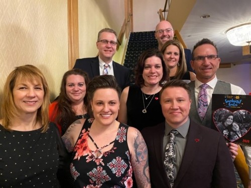 Timco employees supporting the Sunburst Gala.